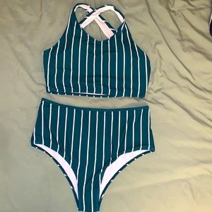 Teal high waist bikini ✨ original packaging ✨